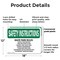 Signmission Skate Park Rules Skate At Your Own Risk, 18 in W x Rectangle, Plastic OS-2PACK-SI-P-1218-L-11453 - alternate 4